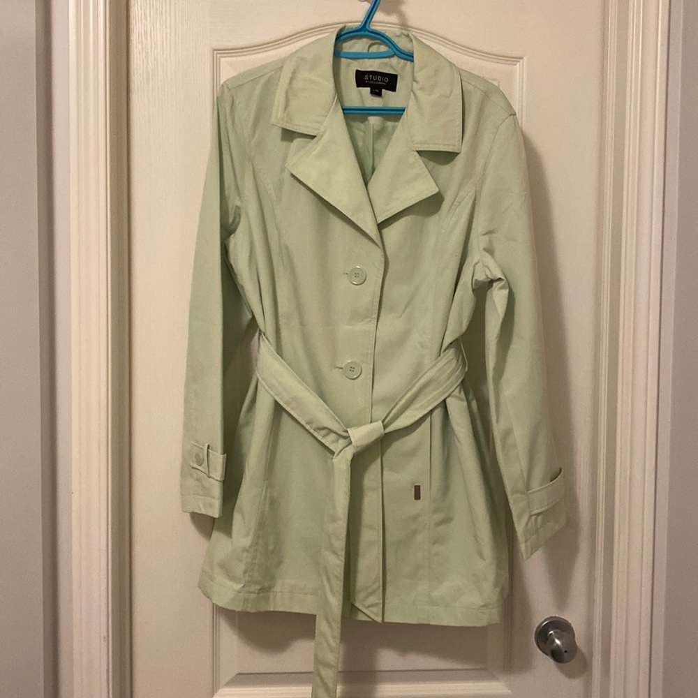 Light green spring jacket
